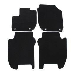 Velour car mats for Honda Jazz 2015-2020 4pcs