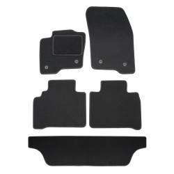 Velour car mats for Ford S Max 2016-2023 6pcs