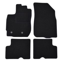 Velour car mats for DACIA Duster 2014-2017 4pcs
