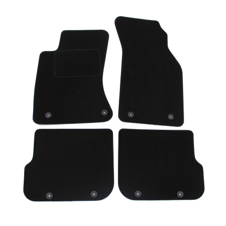 За конкретен модел Velour car mats for Audi A4/B5 1995-2000 4pcs | race-shop.bg
