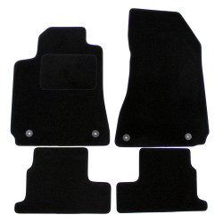 Velour car mats for Alfa Romeo Brera 2006-2011 4pcs
