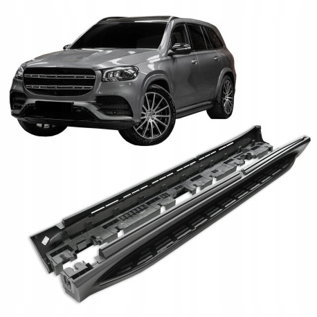 Странични степенки Side steps for Mercedes GLS X167 2020-up OE style (Black) | race-shop.bg