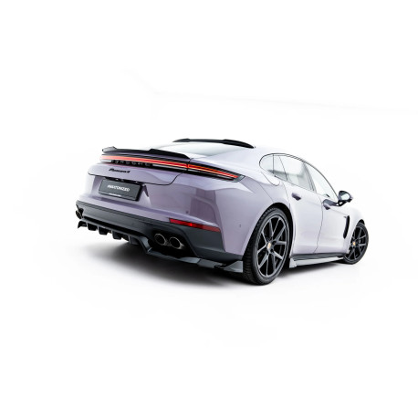 Бодикит и визуални аксесоари Rear Splitter (with vertical bars) Porsche Panamera 4 / 4S E-Hybrid / 4 E-Hybrid 972 | race-shop.bg