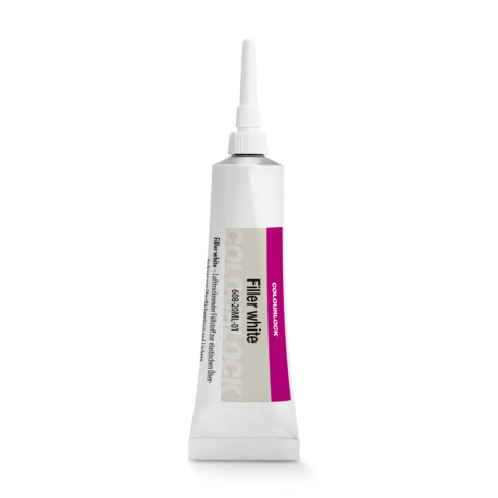 Интериор COLOURLOCK Filler white - еластичен кит за кожа бял 20 ml | race-shop.bg