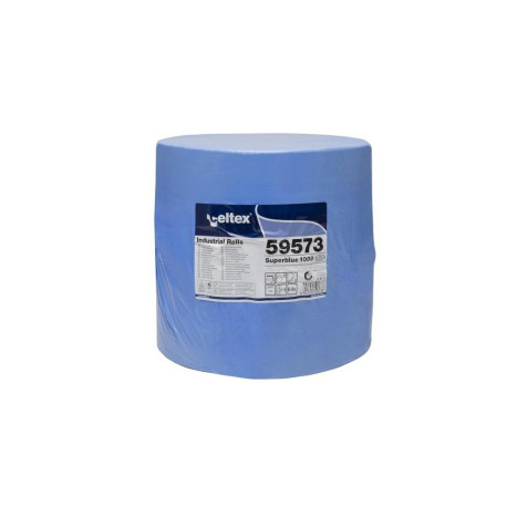 Аксесоари CELTEX SUPER BLUE - Priemyselná papierová rolka modrá (1000 útržkov) | race-shop.bg