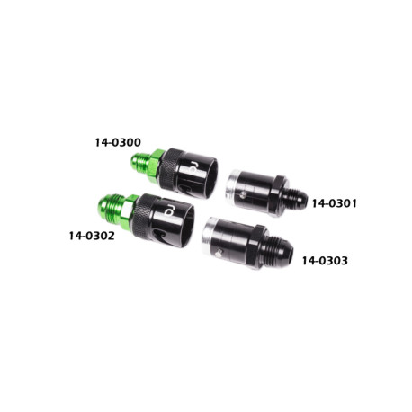 Прави фитинги RADIUM ENGINEERING 6AN Dry Break 27mm Fitting Outer | race-shop.bg