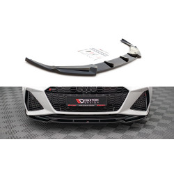 Преден сплитер V.1 Audi RS6 C8 / RS7 C8 ПОВРЕДЕН