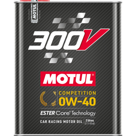 Моторни масла MOTUL 300V Competition Engine Oil 0W40 2L | race-shop.bg