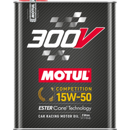 Моторни масла MOTUL 300V Competition Engine Oil 15W50 2L | race-shop.bg