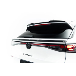 MAXTON DESIGN долен лип за багажник на Volkswagen T-Roc R-Line Mk2, гланц черен