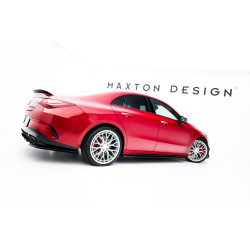 MAXTON DESIGN дифузьори за прагове на Mercedes-AMG CLA 45 Aero C118 Facelift, гланц черен