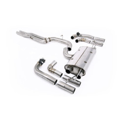 Milltek GPF-back exhaust for Audi RS3 Saloon/Sedan 400PS (GPF) 2021+ - Non-resonated