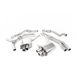 Milltek Cat-back exhaust for Audi RS5 2.9 V6 Turbo Coupe (B9.5) (non-GPF) 2019+ - Titanium tips