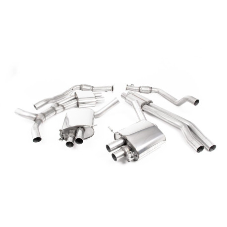 Изпускателни системи Milltek Milltek Cat-back exhaust resonated for Audi RS5 2.9 V6 Turbo Sportback (B9.5) (non-GPF) 2019+ - Cerakote black tips | race-shop.bg