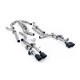 Изпускателни системи Milltek Milltek Cat-back exhaust resonated for Audi S8 4.0 TFSI V8 Saloon/Sedan (D5) (non-GPF, LWB) 2020+ - Cerakote black tips | race-shop.bg