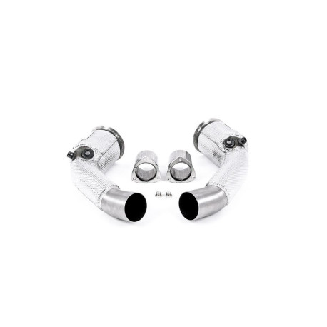 Изпускателни системи Milltek Milltek Large-bore downpipes with cat bypass for Audi S8 4.0 TFSI V8 Saloon/Sedan (D5) (non-GPF, for OE system, SWB) 2020+ | race-shop.bg