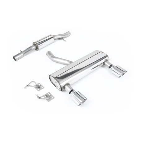 Изпускателни системи Milltek Milltek Cat-back exhaust (quieter) for Audi TT 3.2 V6 quattro Coupe/Roadster (non-GPF) 2003-2006 - Polished tips | race-shop.bg