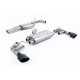 Milltek GPF-back exhaust resonated for Audi TT Mk3 TTRS 2.5TFSI Quattro (GPF) 2019+ - Cerakote black tips