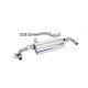 Milltek GPF-back exhaust for BMW M135i xDrive 5 Door (GPF) 2019+ - Cerakote black tips