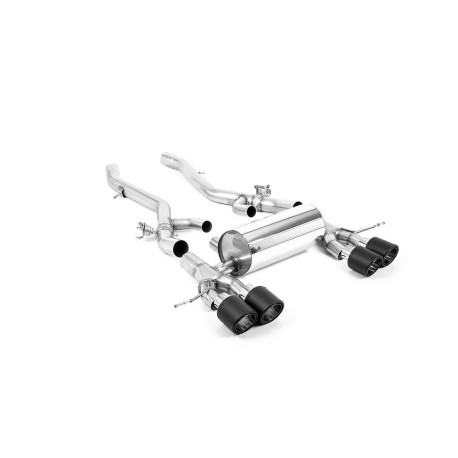 Изпускателни системи Milltek Milltek Axle-back exhaust for BMW M2 Coupe (GPF) 2023+ - Carbon tips | race-shop.bg