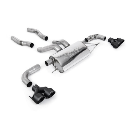 Изпускателни системи Milltek Milltek Axle-back exhaust for BMW M240i Coupe (non-GPF) 2022+ - Cerakote black tips | race-shop.bg
