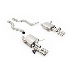 Milltek V2 Cat-back exhaust valved for BMW M3 (E92) 4.0 V8 Coupe (non-GPF) 2007-2013 - Polished tips
