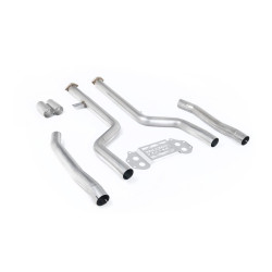 Milltek Secondary cat bypass non-resonated for BMW M3 (G80) S58 3.0 Turbo (non-GPF, for OE system) 2021+