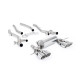 Milltek Secondary cat-back exhaust for BMW M3 (G80) S58 3.0 Turbo (non-GPF) 2021+ - Polished tips