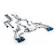 Изпускателни системи Milltek Milltek Downpipe-back exhaust (louder) for BMW X3 X3M/X3M Comp 3.0 (G01) (GPF) 2019-2021 - Burnt titanium tips | race-shop.bg