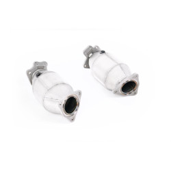 Milltek Hi-flow sports cats for Chevrolet Corvette Stingray & E-Ray Hybrid (C8) (non-GPF, Chevrolet Corvette Stingray Z06) 2020+