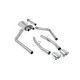 Milltek Cat-back exhaust for RAM 1500 5.7L HEMI V8 (non-GPF) 2019-2024 - Polished tips