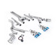 Изпускателни системи Milltek Milltek Front pipe-back exhaust for Dodge Challenger SRT Hellcat (non-GPF) 2015-2022 - Titanium tips | race-shop.bg