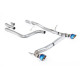 Изпускателни системи Milltek Milltek GPF-back exhaust (louder) burnt/blue titanium tips for Ford Fiesta Mk8 1.0T EcoBoost ST-Line 3 & 5 Door (GPF) 2020+ | race-shop.bg