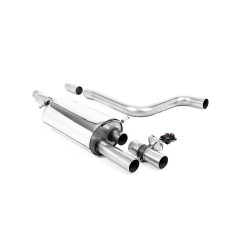 Milltek GPF-back exhaust valved for Ford Puma ST 1.0 170PS 2023+ - Carbon tips