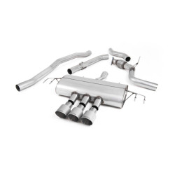Milltek Cat-back exhaust (louder) for Honda Civic 1.5T Si 5 Door Hatch (FK7) (non-GPF) 2015+ - Titanium tips