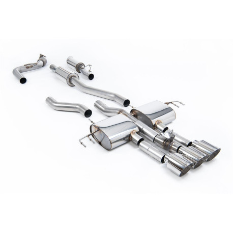 Изпускателни системи Milltek Milltek Cat-back exhaust resonated for Acura Integra Type S 2.0 Turbo 320hp (DE5) (non-GPF) 2023+ - Polished tips | race-shop.bg