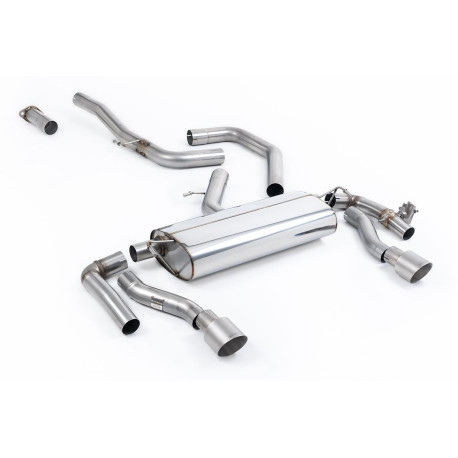 Изпускателни системи Milltek Milltek GPF-back exhaust for Kia Proceed GT 1.6 Turbo 2019+ - Dual brushed titanium tips | race-shop.bg