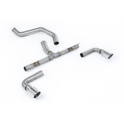 Milltek GPF-back exhaust non-resonated for INEOS Grenadier B57 3.0 I6 Turbo Diesel (non-GPF) 2023+ - Twin polished tips