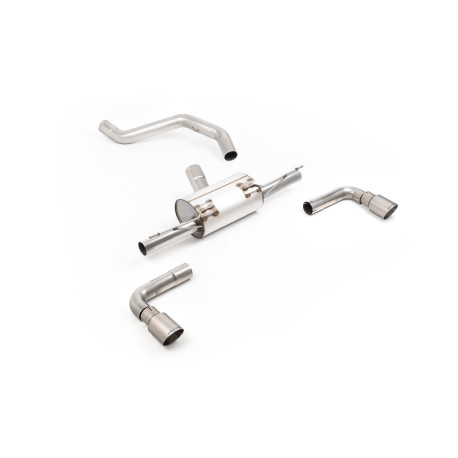 Изпускателни системи Milltek Milltek GPF-back exhaust part-resonated for INEOS Grenadier I6 Turbo Petrol (non-GPF) 2023+ - Twin brushed titanium tips | race-shop.bg