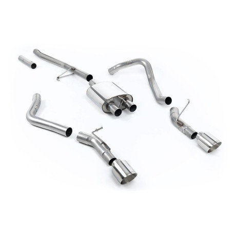 Изпускателни системи Milltek Milltek Cat-back exhaust for Jeep Gladiator 3.6 V6 (non-GPF, side exit) 2020+ - Polished tips | race-shop.bg