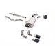 Изпускателни системи Milltek Milltek GPF-back exhaust (louder) for Land Rover Defender 110 2.0 I4 P300 & P400e (non-GPF) 2020+ - Carbon tips | race-shop.bg