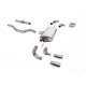 Изпускателни системи Milltek Milltek GPF-back exhaust (louder) for Land Rover Defender 90 2.0 I4 P300 & P400e (non-GPF) 2020+ - Quad polished tips | race-shop.bg