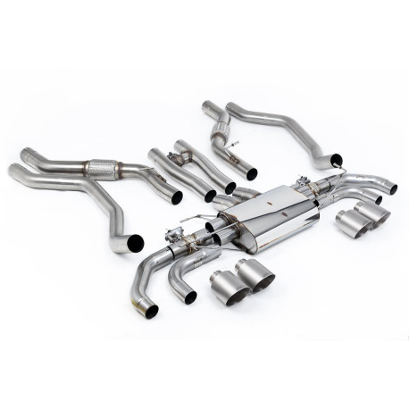 Изпускателни системи Milltek Milltek Cat-back exhaust for Range Rover Sport SV 4.4 Twin Turbo V8 (L461) (non-GPF) 2024+ - Brushed titanium tips | race-shop.bg