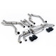Milltek Cat-back exhaust for Range Rover Sport SV 4.4 Twin Turbo V8 (L461) (non-GPF) 2024+ - Cerakote black tips