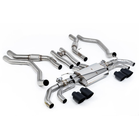 Изпускателни системи Milltek Milltek Cat-back exhaust for Range Rover Sport SV 4.4 Twin Turbo V8 (L461) (non-GPF) 2024+ - Cerakote black tips | race-shop.bg