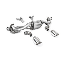 Milltek GPF-back exhaust for Porsche Boxster 718 GTS & Spyder 4.0 (GPF, PDK) 2020+ - Polished tips