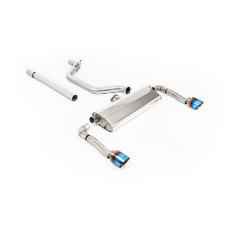 Изпускателни системи Milltek Milltek GPF-back exhaust for Seat Leon Cupra Leon 2.0TSI 245ps (GPF) 2022+ - Burnt/blue titanium tips | race-shop.bg
