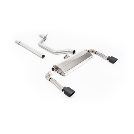 Изпускателни системи Milltek Milltek GPF-back exhaust for Seat Leon Cupra Leon 2.0TSI 245ps (GPF) 2022+ - Cerakote black tips | race-shop.bg