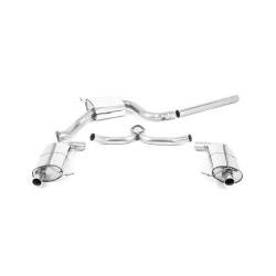 Milltek Cat-back exhaust (quieter) for Skoda Octavia vRS 2.0 TSI 245PS Hatch/Estate 2019-2020