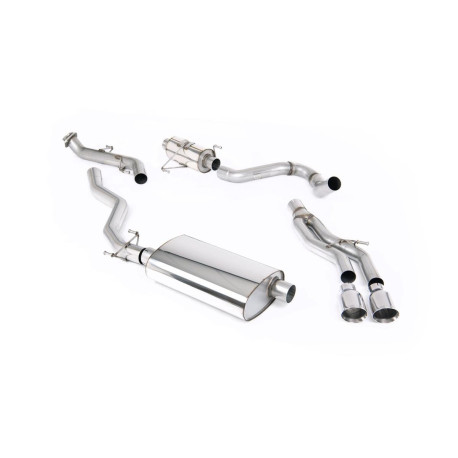 Изпускателни системи Milltek Milltek Cat-back exhaust resonated for Toyota Tacoma Crew Cab/Extended Cab (non-GPF) 2024+ - Dual polished tips | race-shop.bg